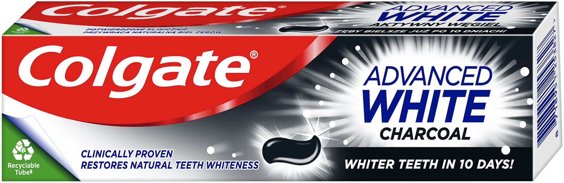 COLGATE Advanced White Charcoal 75 ml Zubná pasta
