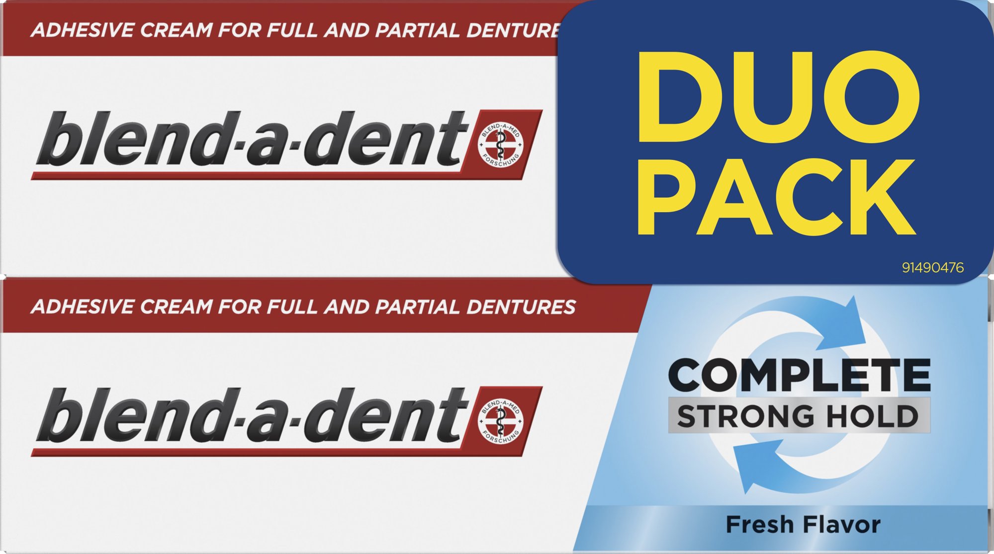 BLEND-A-DENT Complete Fixační Na Zubní Náhradu 2× 47 g, Original...