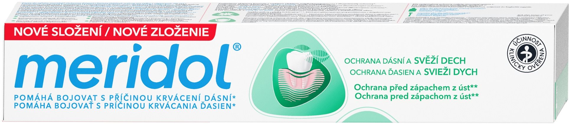 MERIDOL ínyvédelem és friss lehelet 75 ml Fogkrém