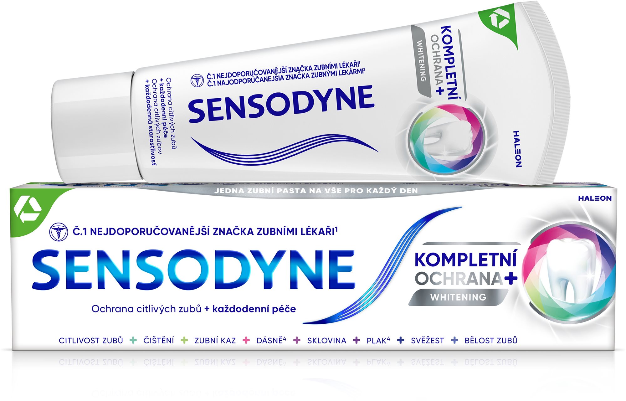 SENSODYNE Kompletná ochrana Whitening 75 ml Zubná pasta