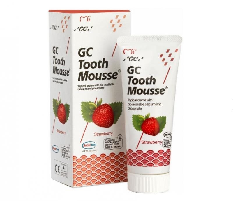 GC Tooth Mousse Jahoda 35 ml Zubní pasta