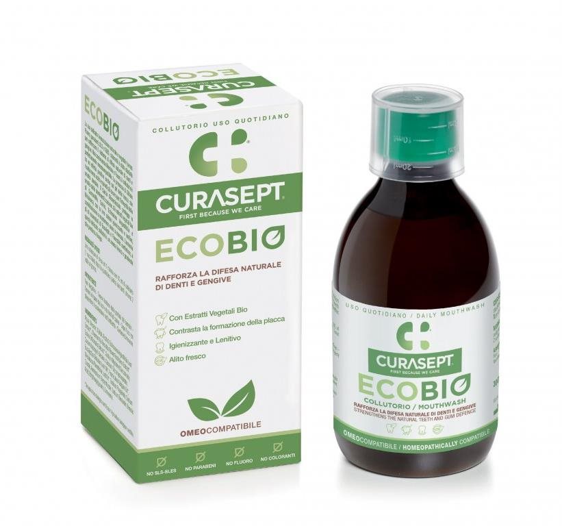 CURASEPT EcoBio 300 ml Ústna voda