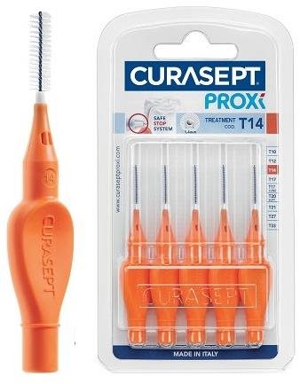 CURASEPT T14 Proxi 1,4 mm 5 ks Medzizubná kefka