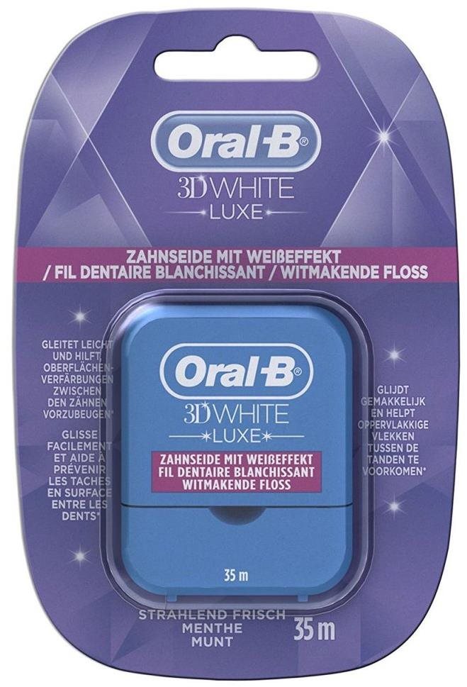 ORAL-B 3D White Luxe 35 m Zubná niť
