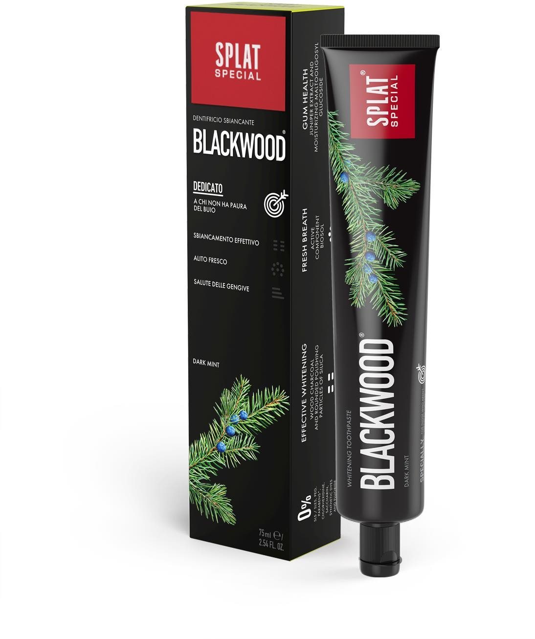 SPLAT Special Blackwood Fekete 75 ml Fogkrém