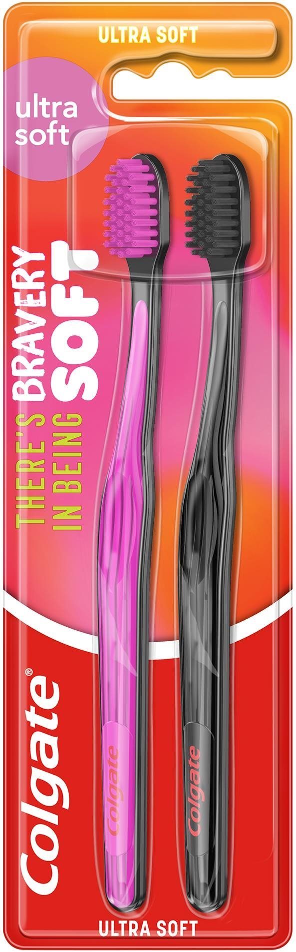 COLGATE Ultra Soft 2 ks Zubná kefka
