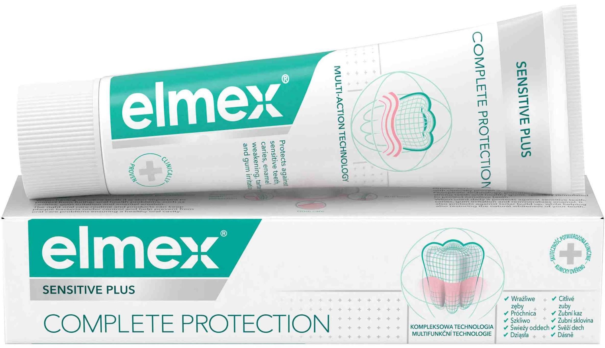 ELMEX Sensitive Plus Complete Protection 75 ml Zubná pasta