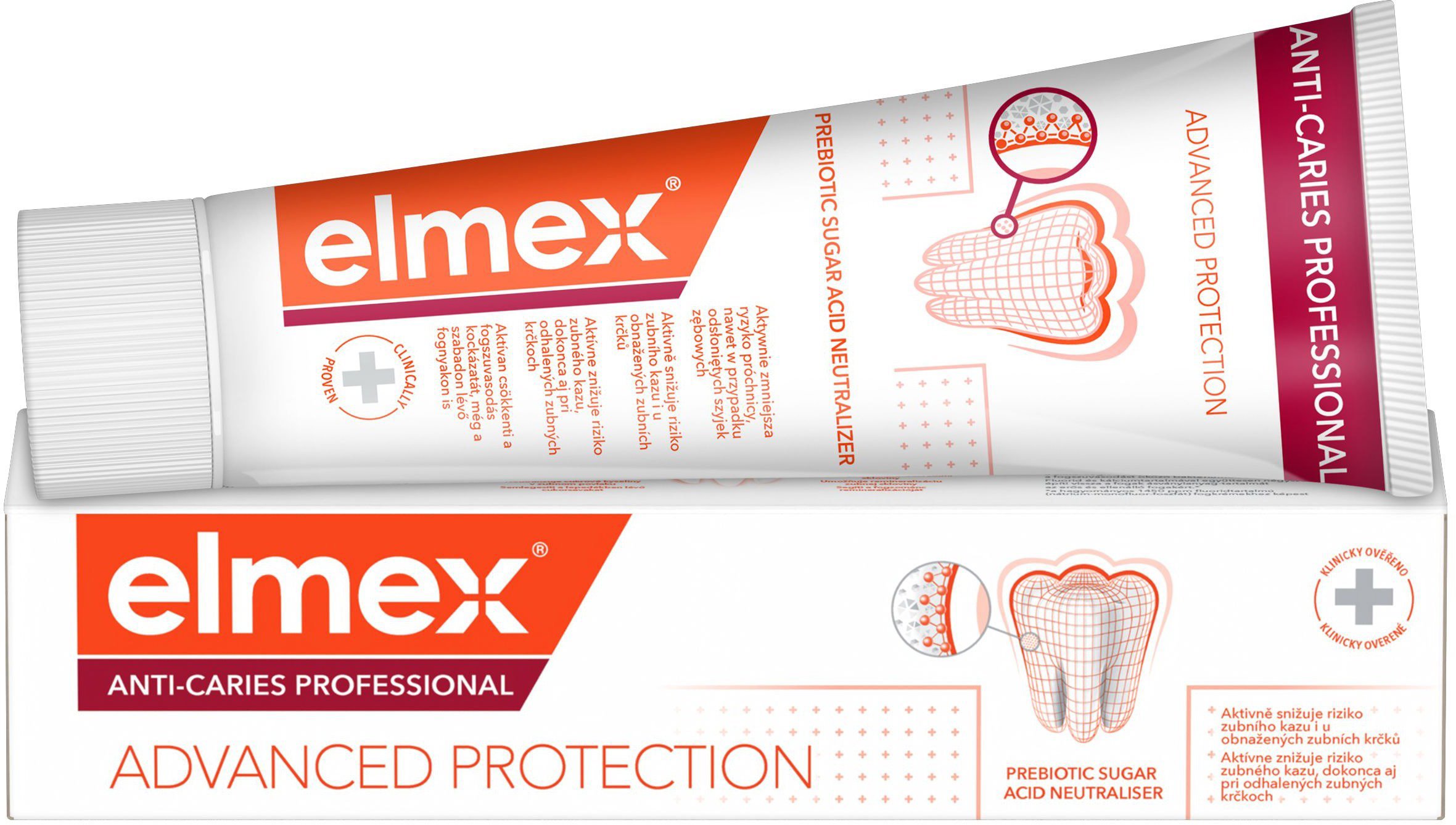 ELMEX Anti-Caries Protection Professional 75 ml Zubná pasta