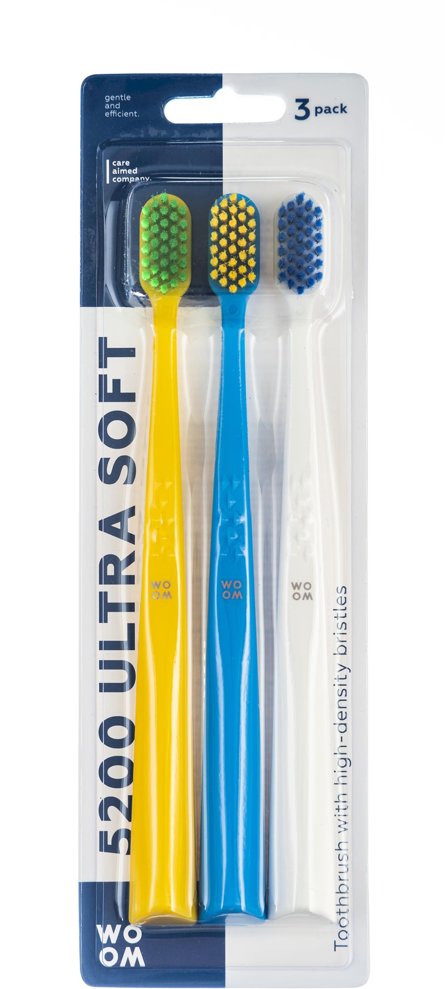 WOOM 5200 Ultra Soft, 3 db Fogkefe