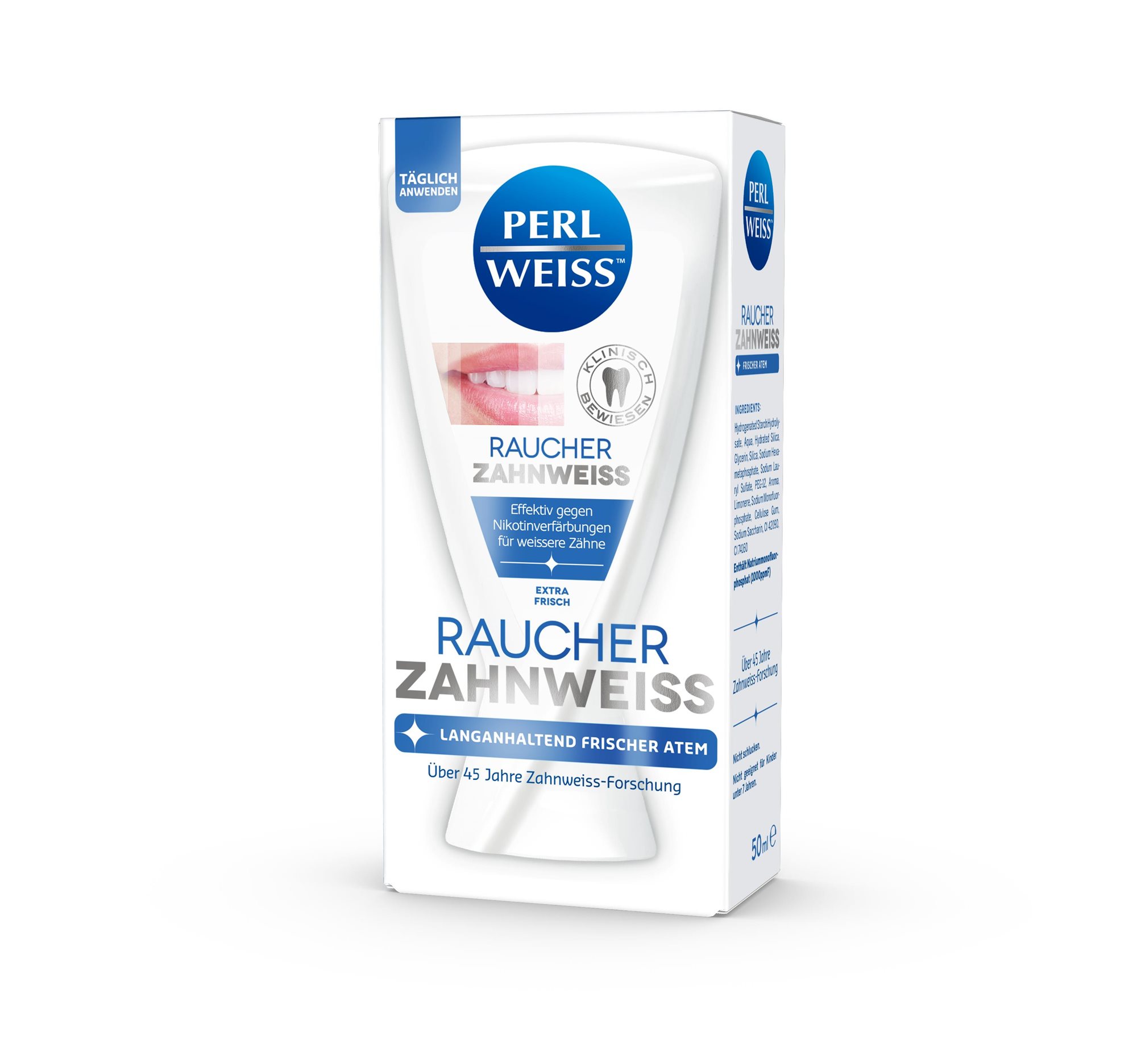 PERL WEISS dohányosoknak - 50ml Fogkrém