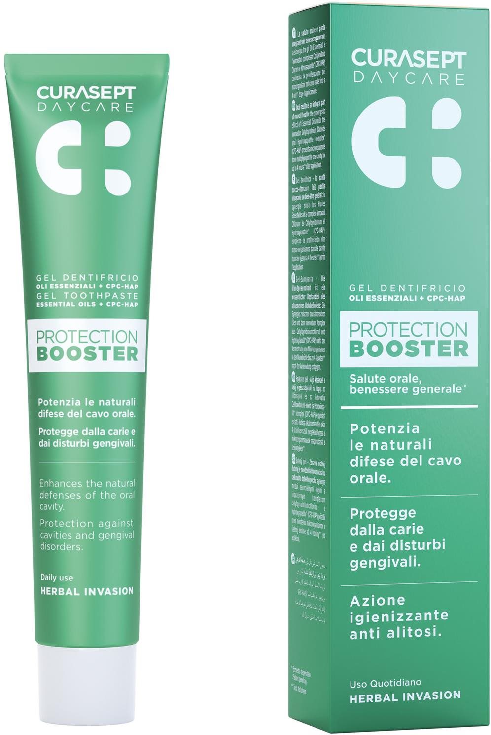 CURASEPT Daycare Booster Herbal 75ml Fogkrém