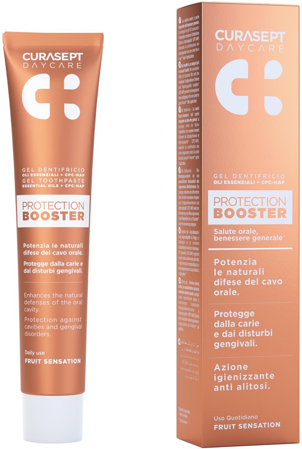CURASEPT Daycare Booster Fruit Sensation 75 ml Zubná pasta