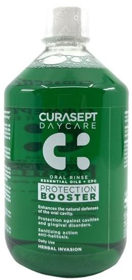 CURASEPT Daycare Booster Herbal 500 ml Ústna voda