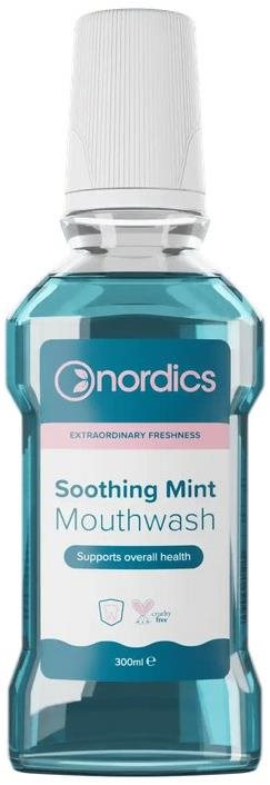 NORDICS, nyugtató, mentolos, 300 ml Szájvíz