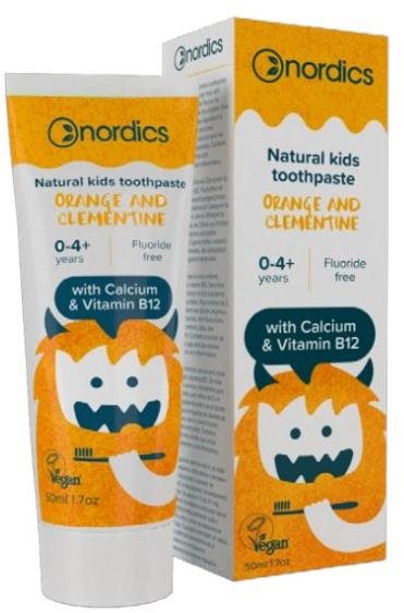 NORDICS natúr, baba, narancs és mandarin (0-4 éves kor), 50 ml...