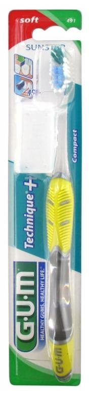 GUM Technique+ 491 Soft Fogkefe