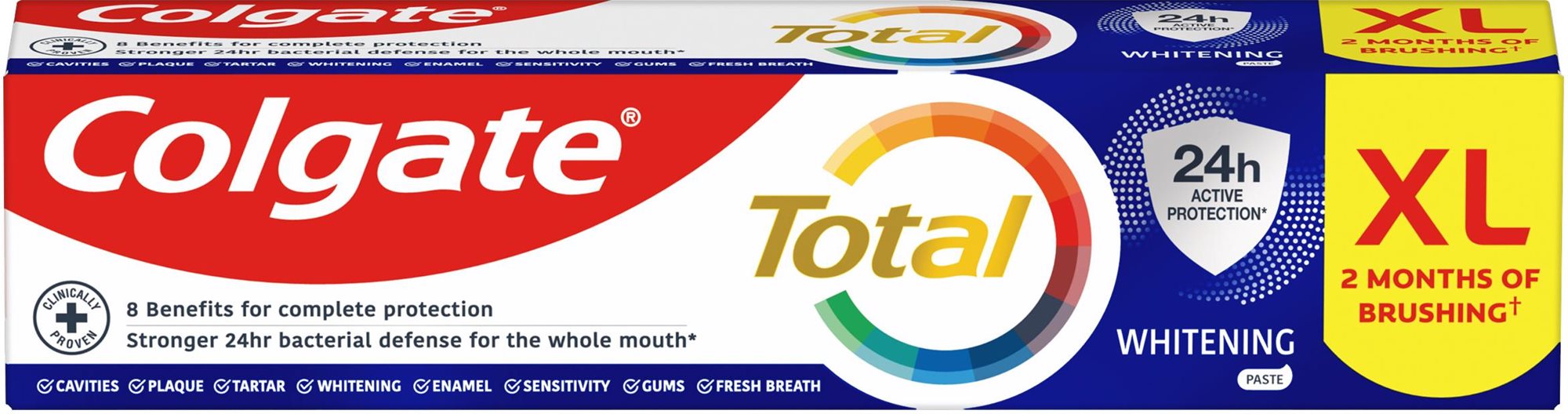 Colgate Total Whitening 125 ml Fogkrém