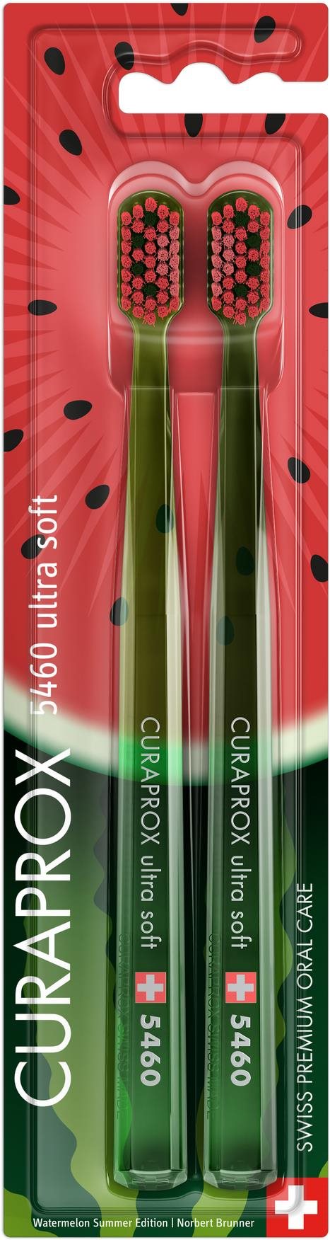 CURAPROX CS 5460 Ultra Soft Watermelon Edition 2 ks Zubná kefka
