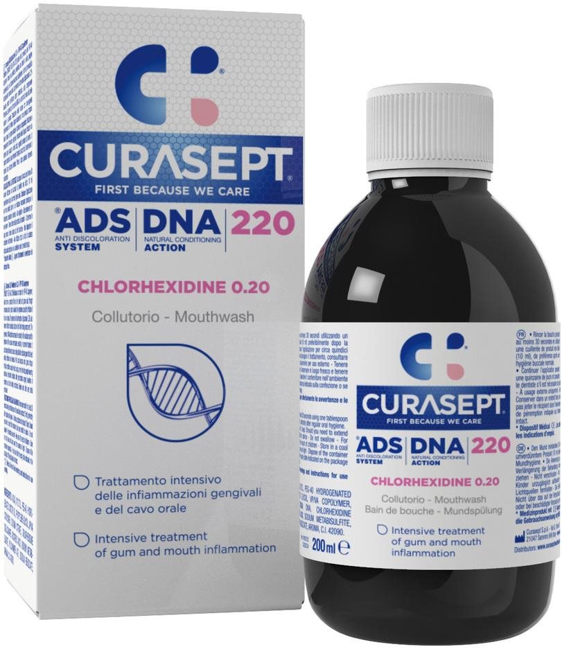 CURASEPT ADS DNA 220, 200 ml Ústna voda