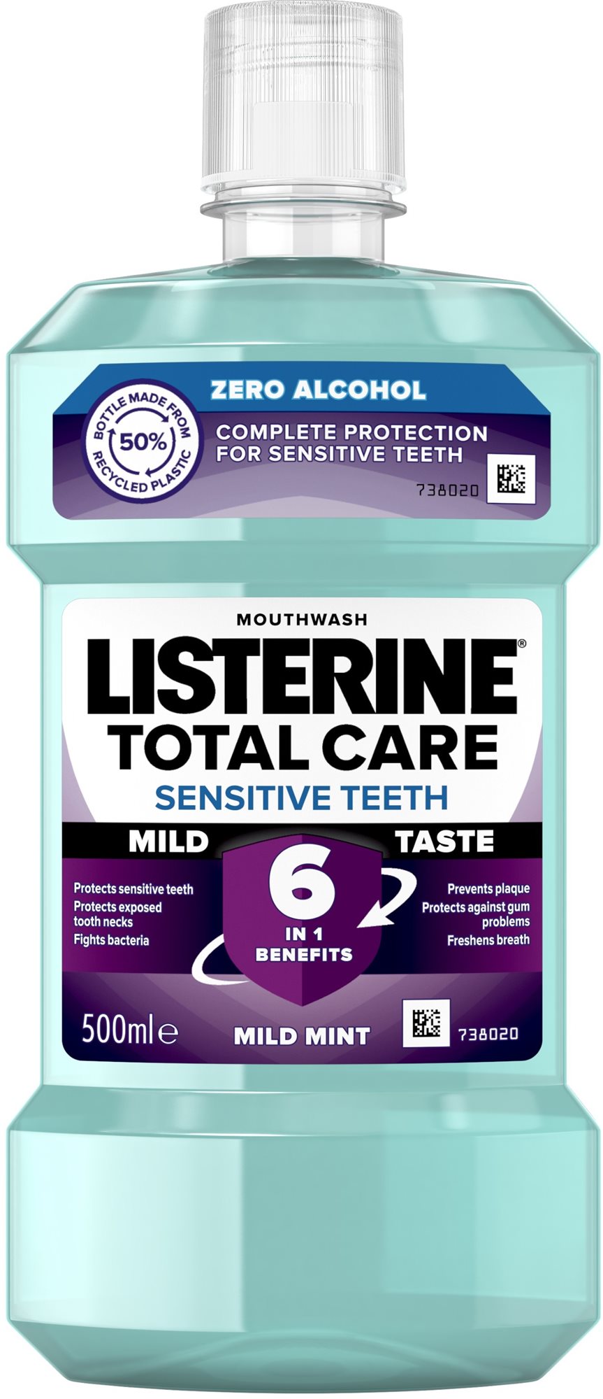 LISTERINE Total Care Sensitive Teeth 500 ml Szájvíz