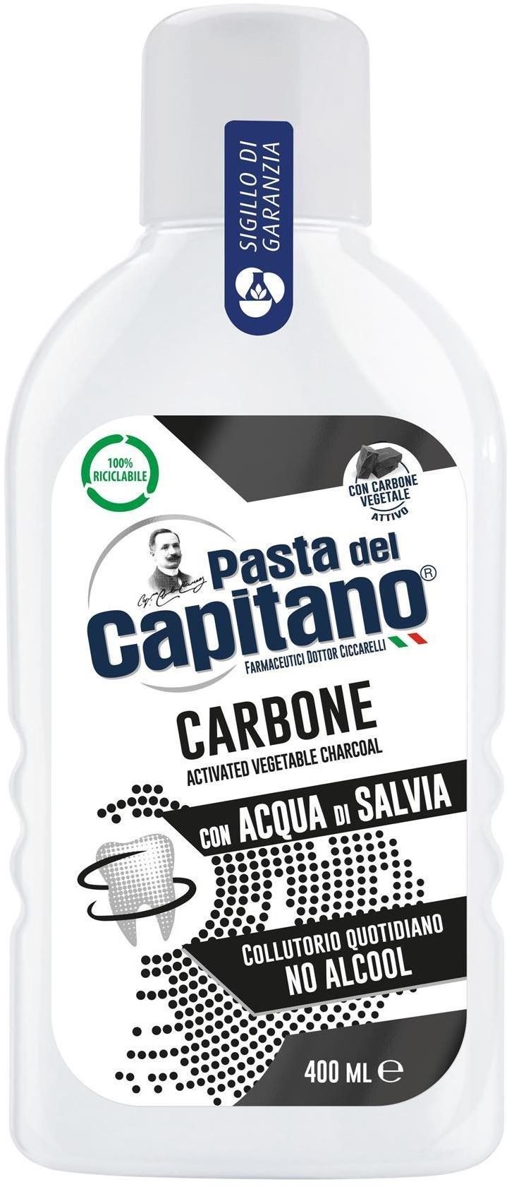 PASTA DEL CAPITANO Carbone 400 ml Szájvíz