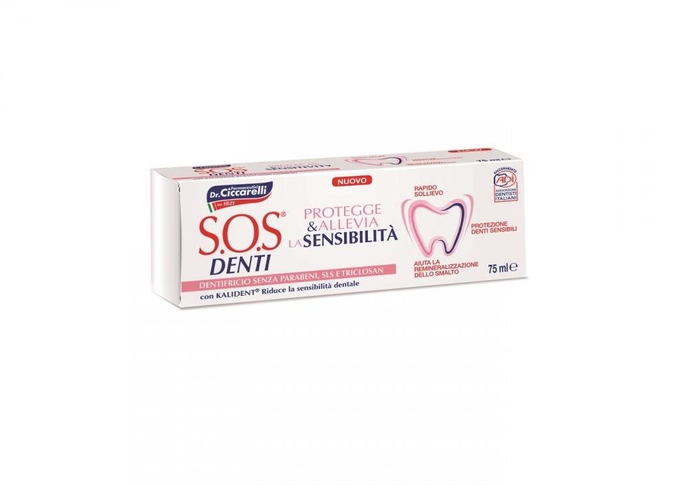 S.O.S. DENTI Védelem & gyors enyhülés, 75 ml Fogkrém