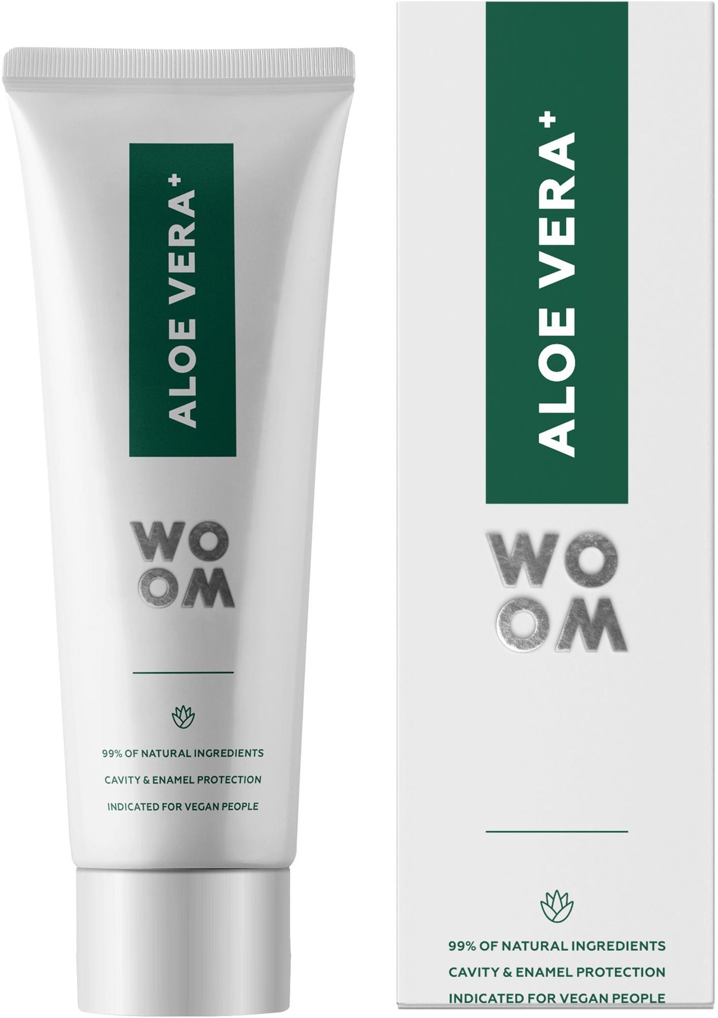 WOOM Aloe Vera+, 75ml Fogkrém