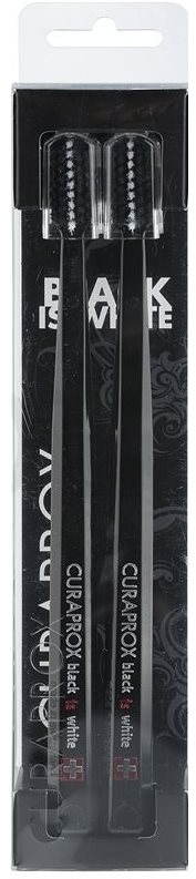 CURAPROX Black is White - Duo Pack black/black Zubná kefka