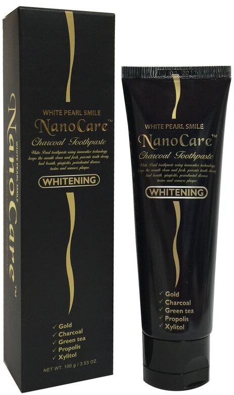 WHITE PEARL NanoCare Gold Whitening 100 g Zubná pasta