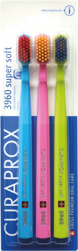 CURAPROX CS 3960 Super Soft, 3 ks Zubná kefka