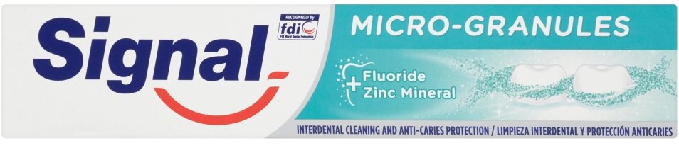 Signal Microgranules zubní pasta 75ml Zubní pasta