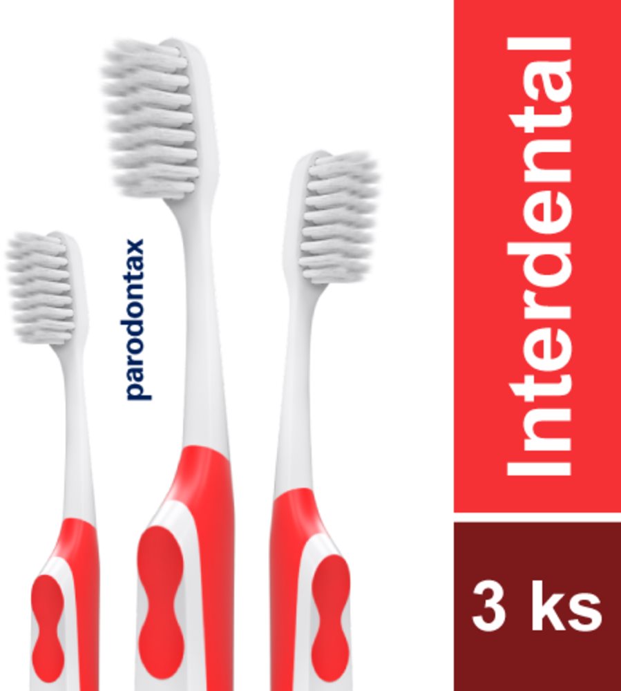 PARADONTAX Interdental Triopack ZK Extra Soft 3 ks Zubná kefka