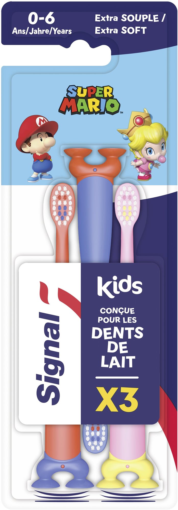 SIGNAL Kids Tripack Zubná kefka