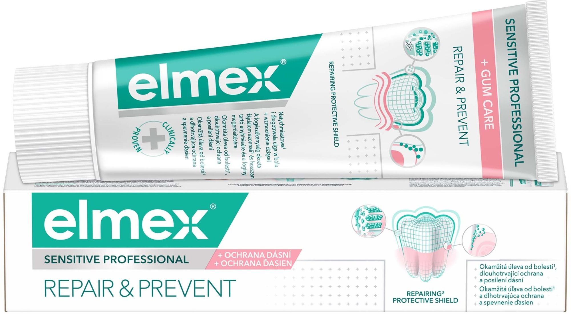 ELMEX Sensitive Professional Repair & Prevent 75 ml Zubná pasta