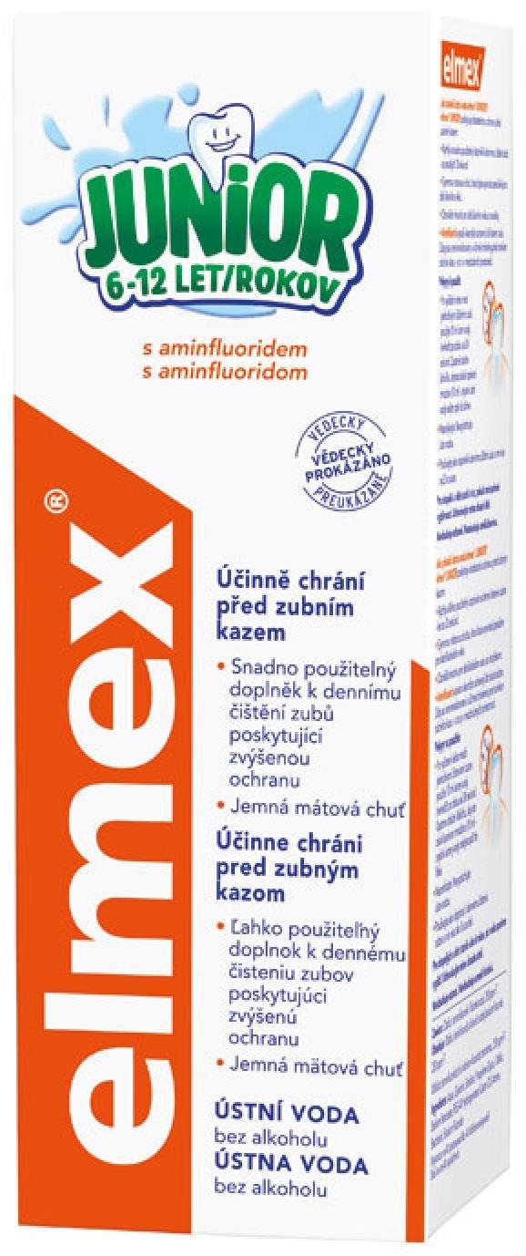 ELMEX Junior 400 ml Ústna voda