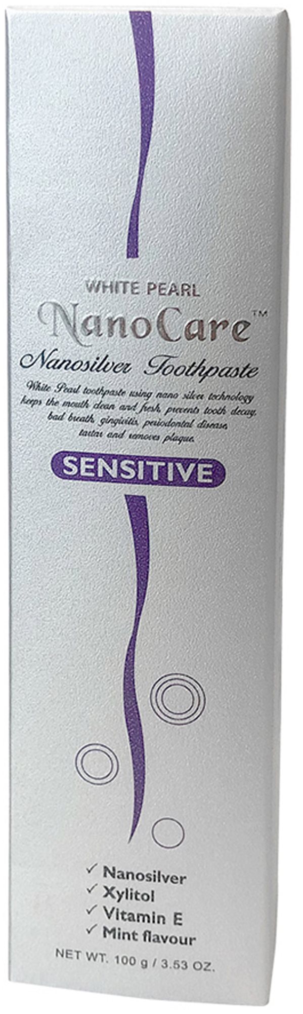 WHITE PEARL NanoCare Sensitive 100 g Zubní pasta