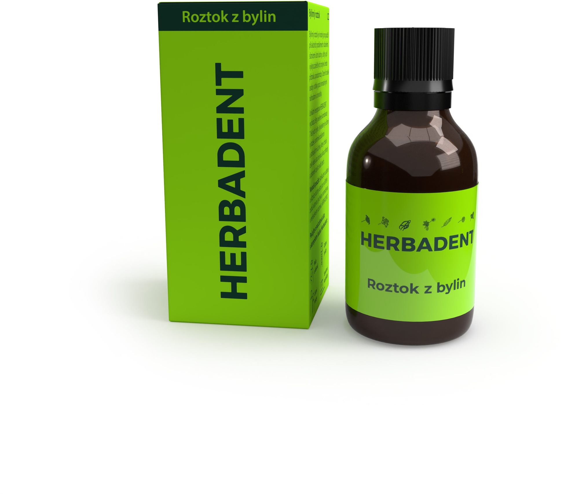 HERBADENT ORIGINAL - Bylinný roztok na ďasná, 25 ml Roztok