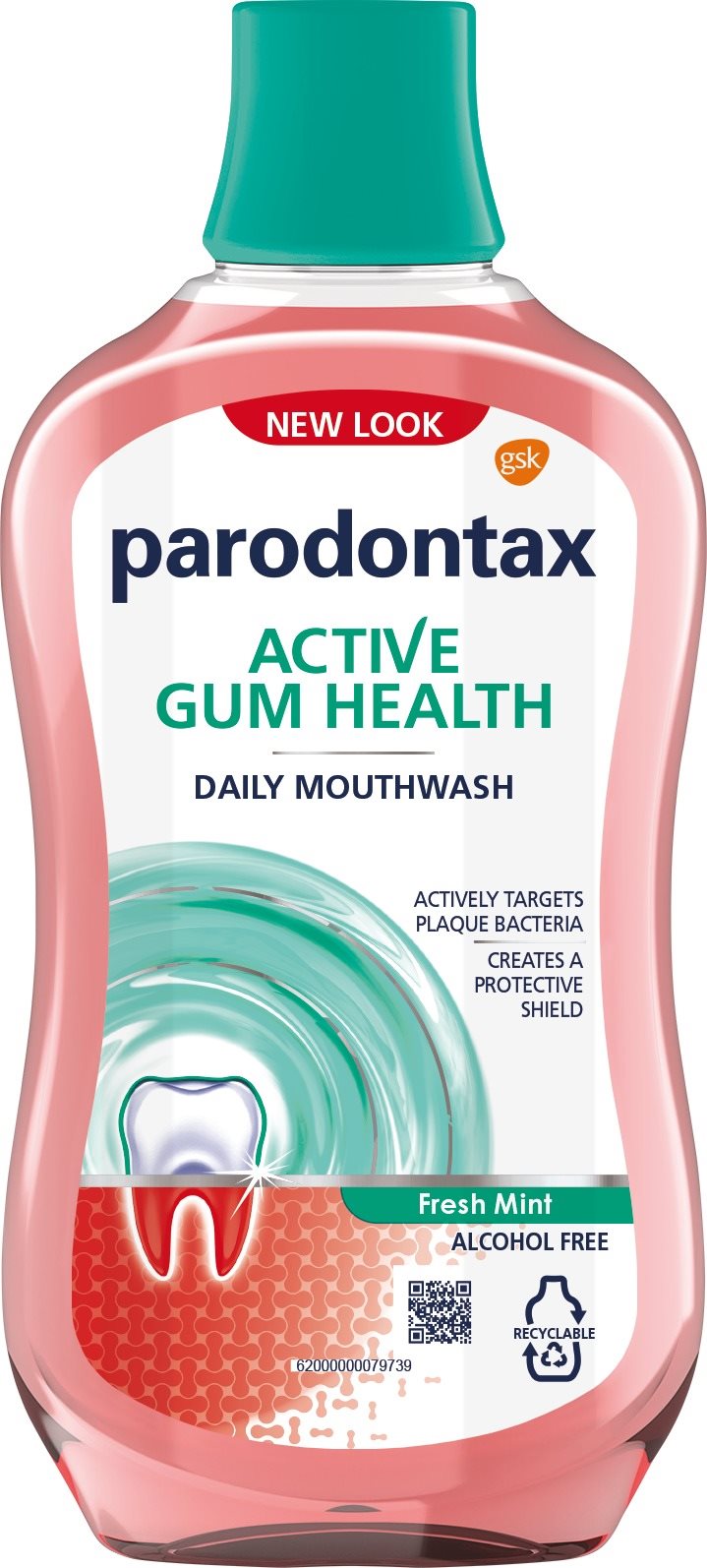 PARODONTAX Daily Gum Care Fresh Mint  500 ml Ústna voda