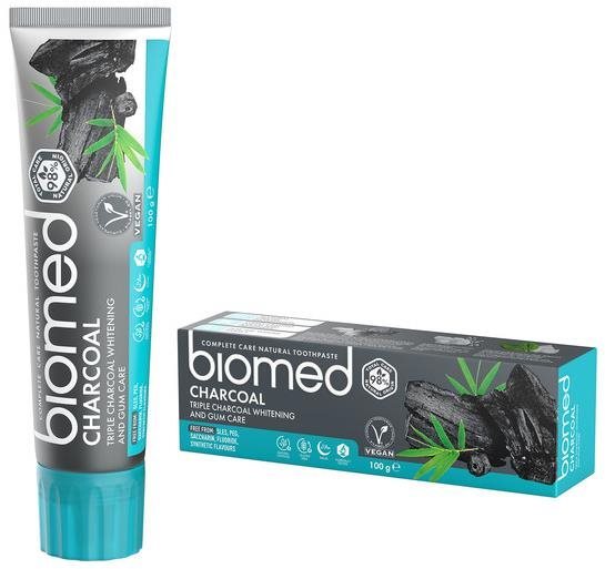 BIOMED Charcoal 100 g Zubná pasta