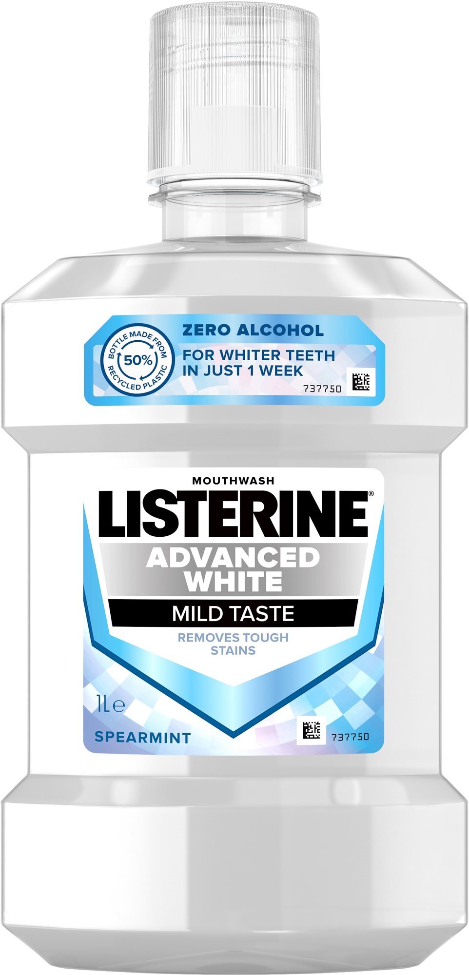 LISTERINE Advanced White Mild Taste 1 l Ústna voda
