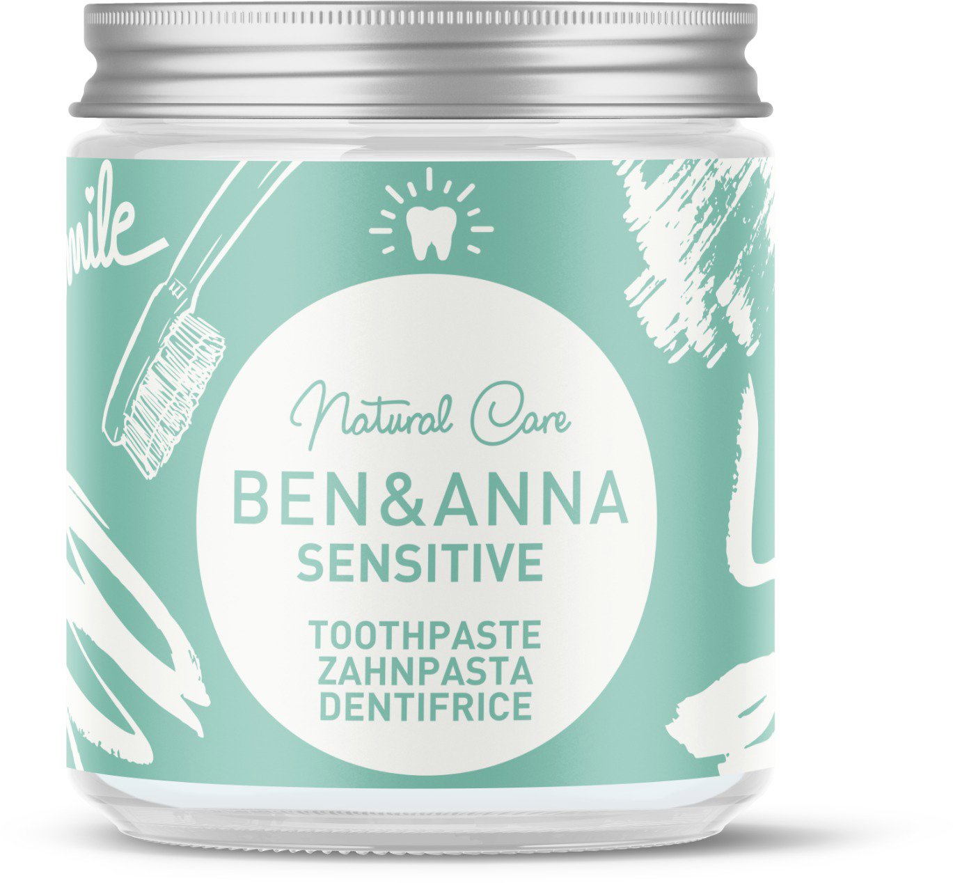 BEN & ANNA Sensitive 100 ml Zubná pasta