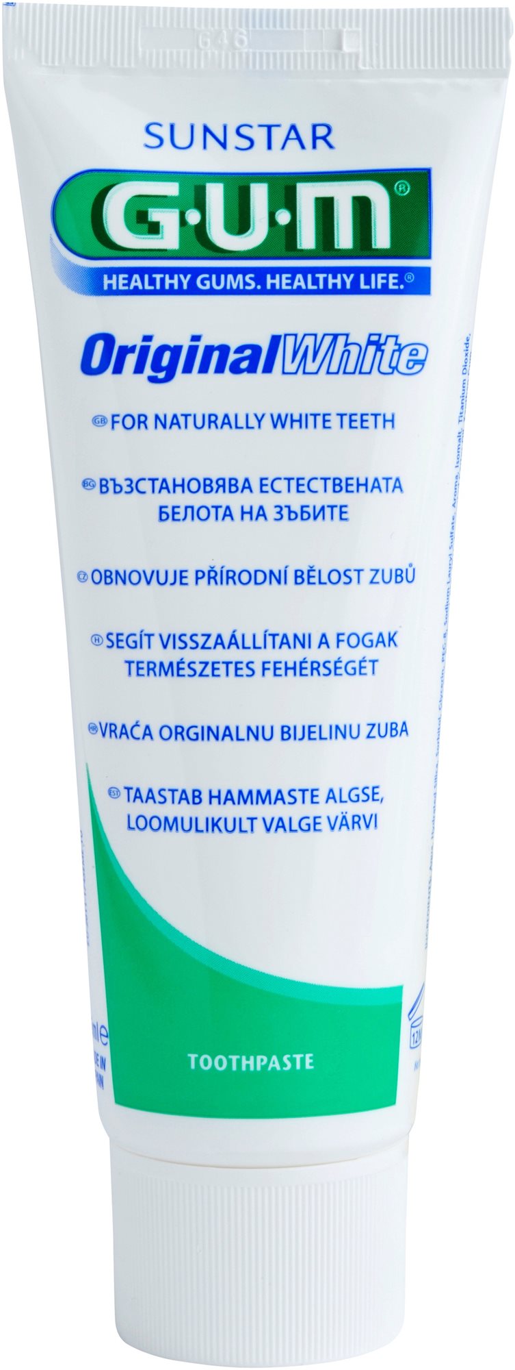 GUM Original White 75 ml Zubní pasta