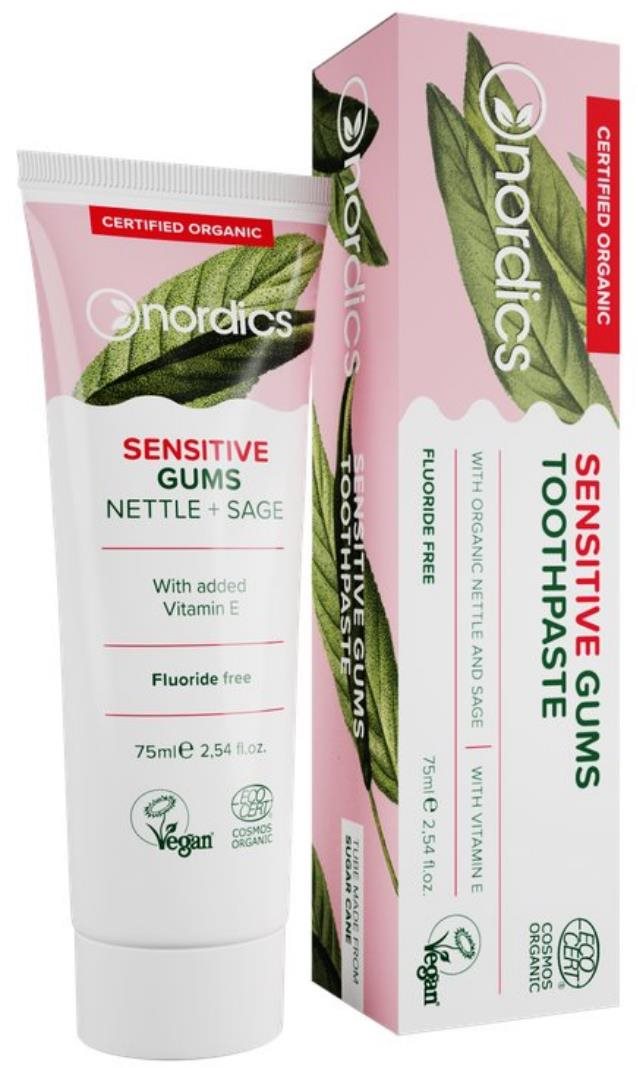 NORDICS Cosmos Organic Pro Sensitive 75 ml Zubná pasta