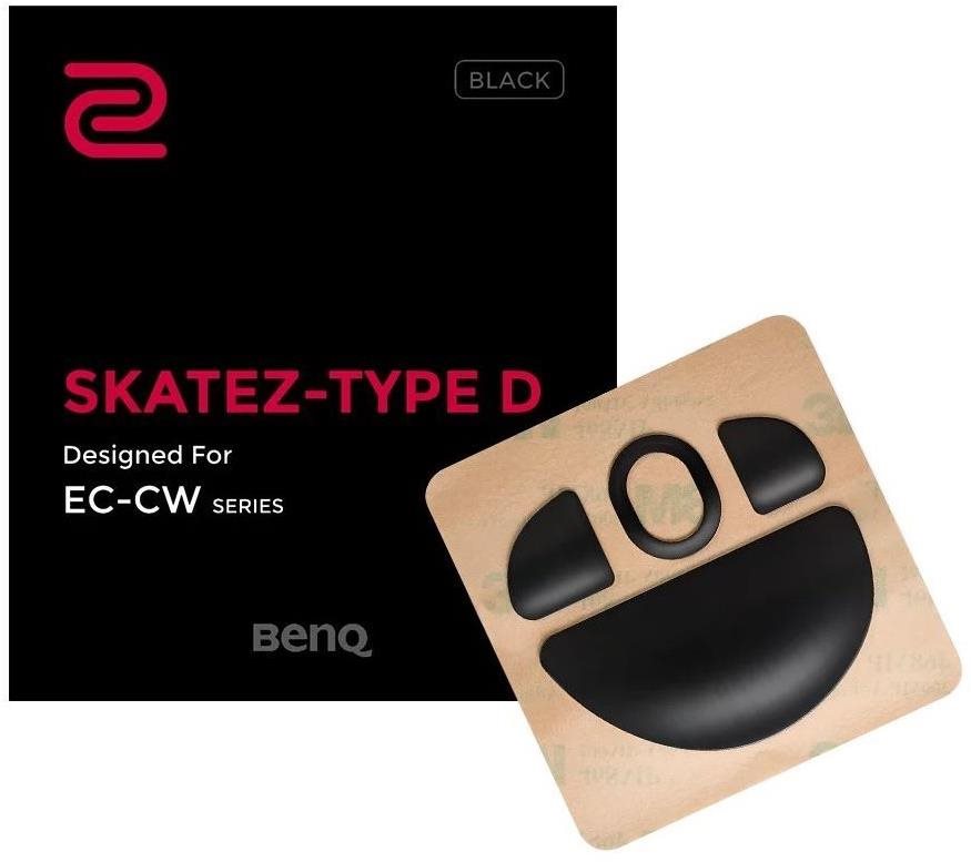 ZOWIE by BenQ Skatez-Type D Controlling Glide - fekete Pótlábak