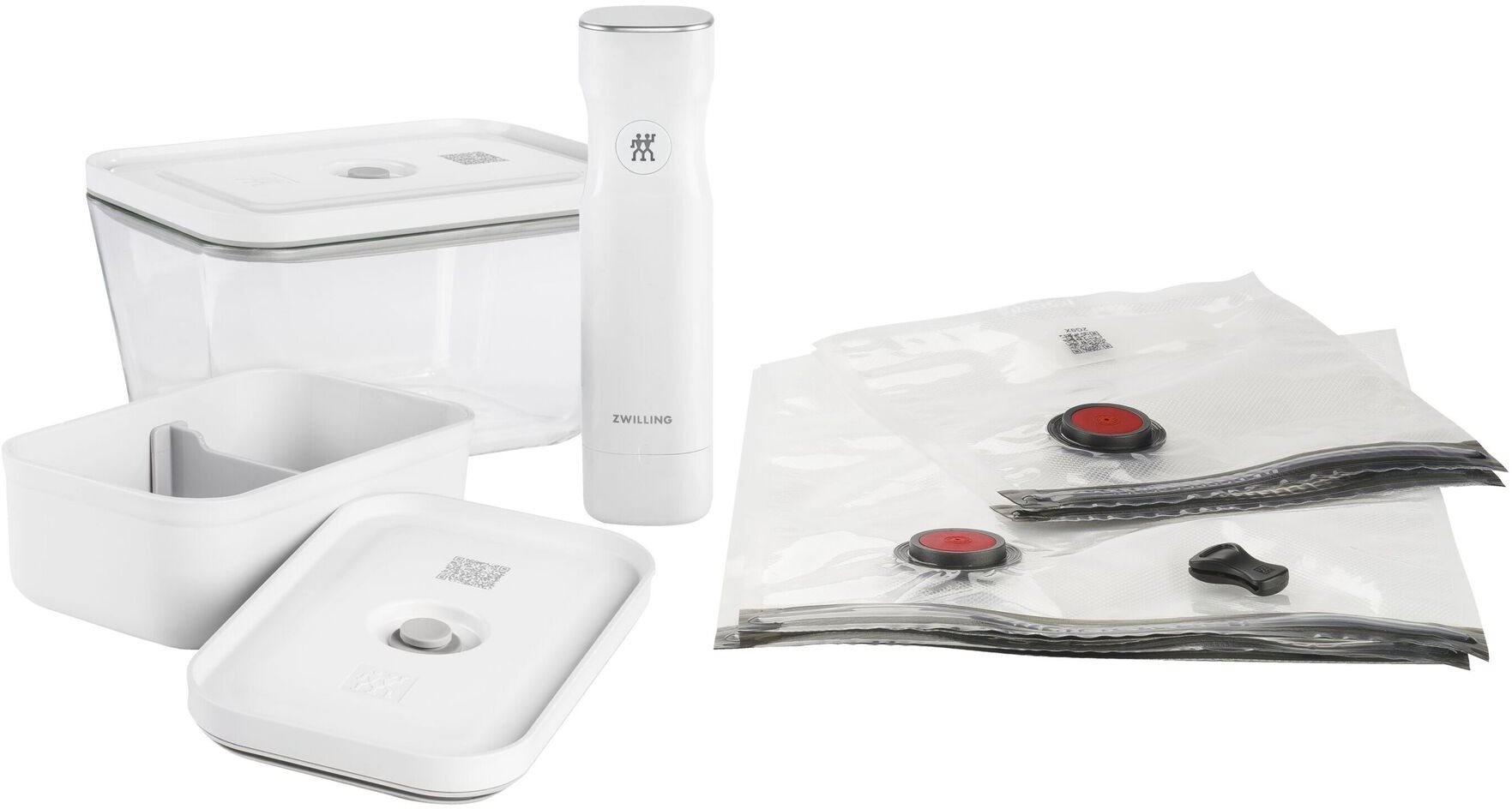 Zwilling Fresh & Save vákuumozó készlet, 7 db Vákuumozó gép