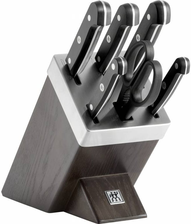 Zwilling Gourmet 36133-000 önélező késblokk , 7 db Késkészlet