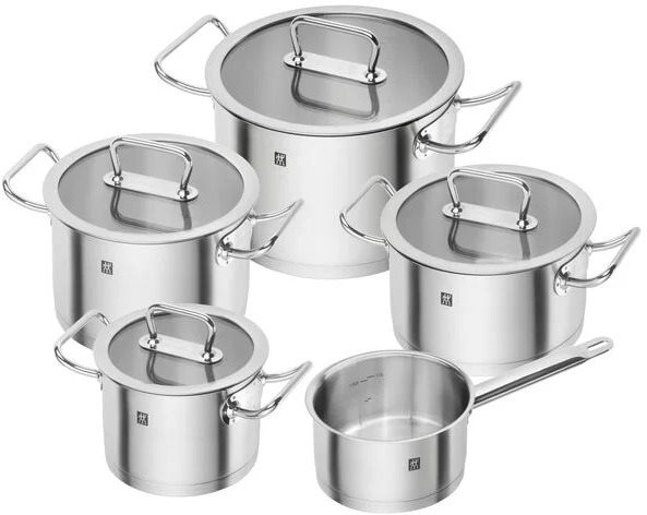 Zwilling Pro Edelstahl-Kochgeschirrset 5-tlg Topfset