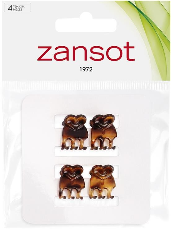 Zansot Sponka na vlasy Classic Small 1,5 cm, korytnačka Sponky do...