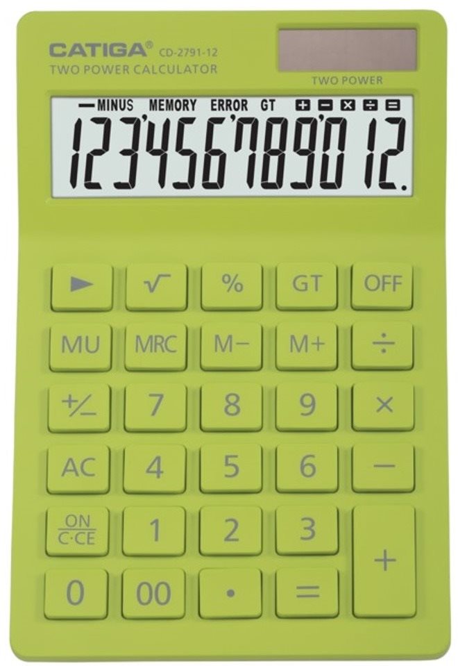 CATIGA CD-2791 zelená Kalkulačka