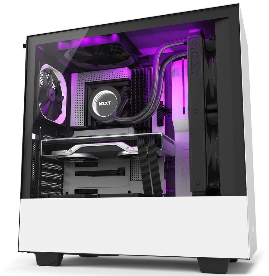 NZXT H510i Matte White PC Case